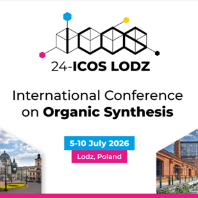 Międzynarodowa Konferencja Syntezy Organicznej (24-ICOS) w Łodzi
